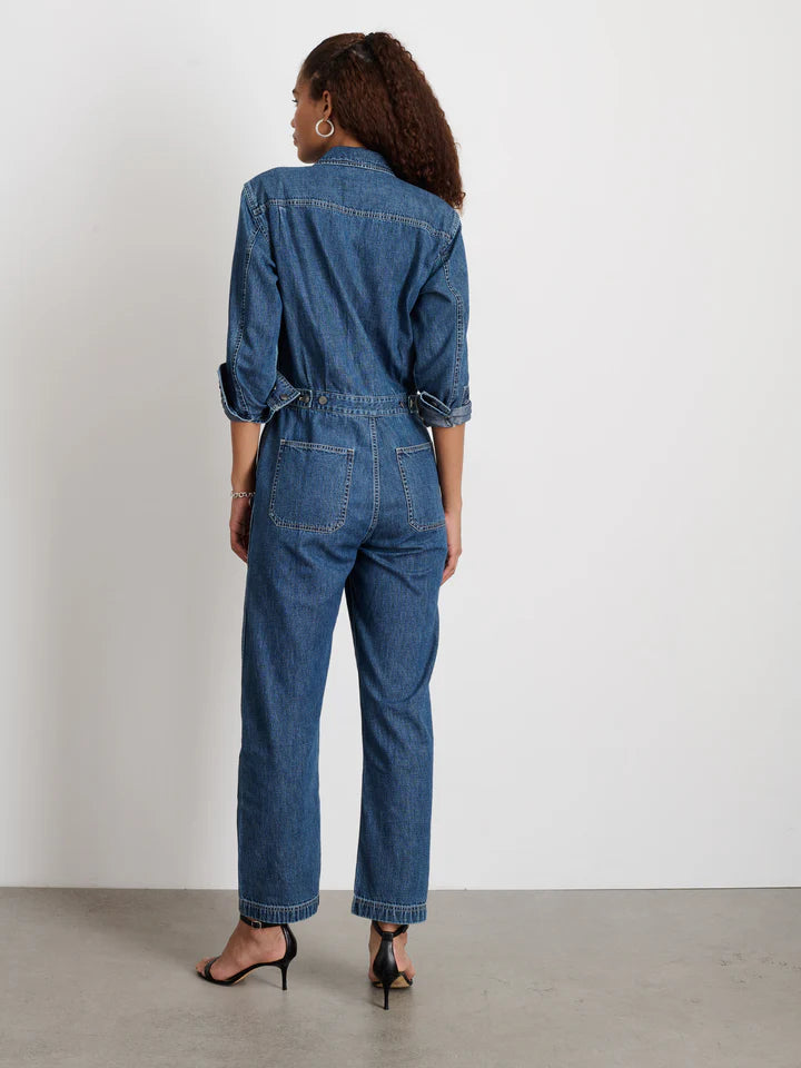 Alex Mill Shoreditch Denim Jumpsuit - Oslo Medium Wash