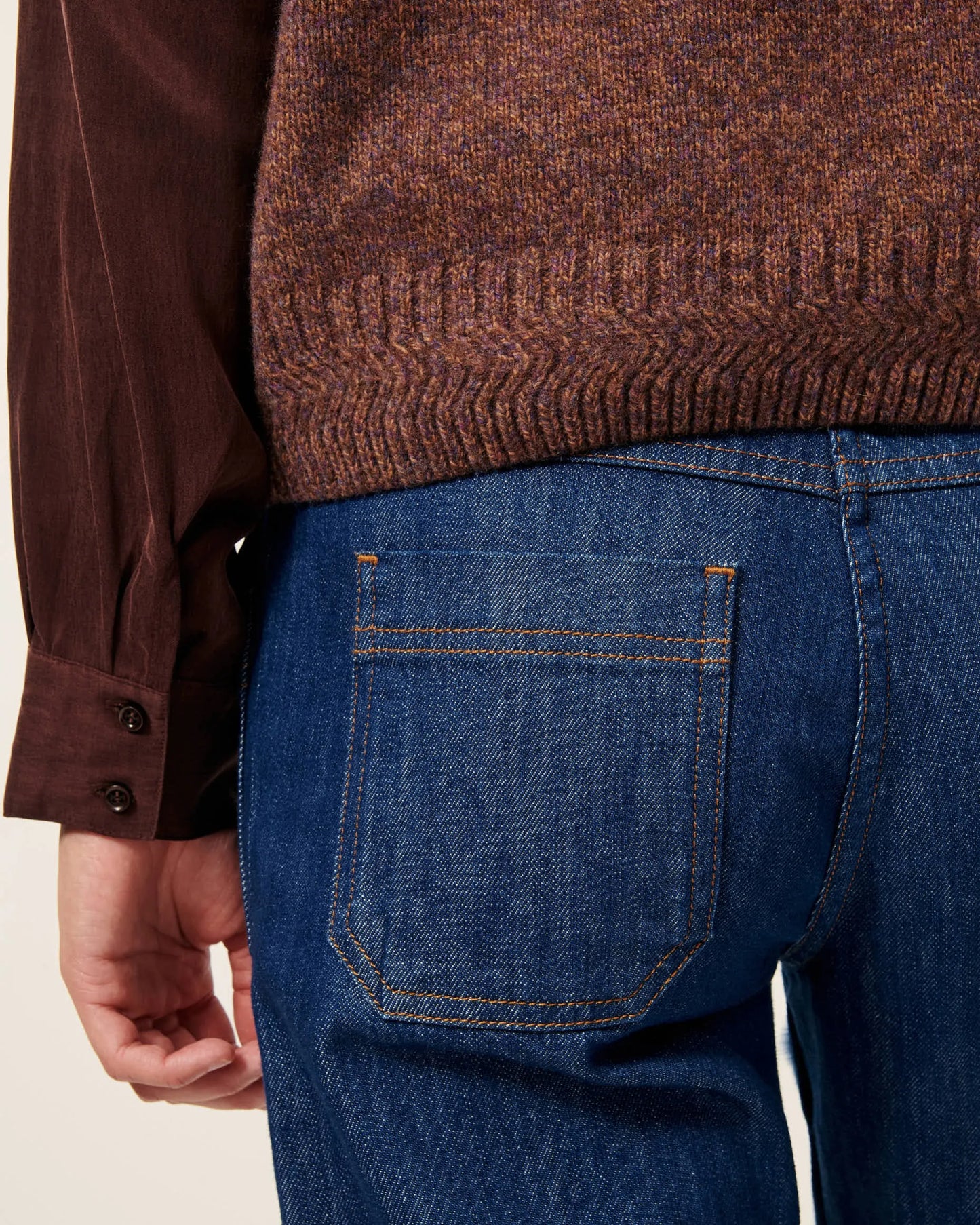 Sessun Fabinino Knit Vest - Agate Brown