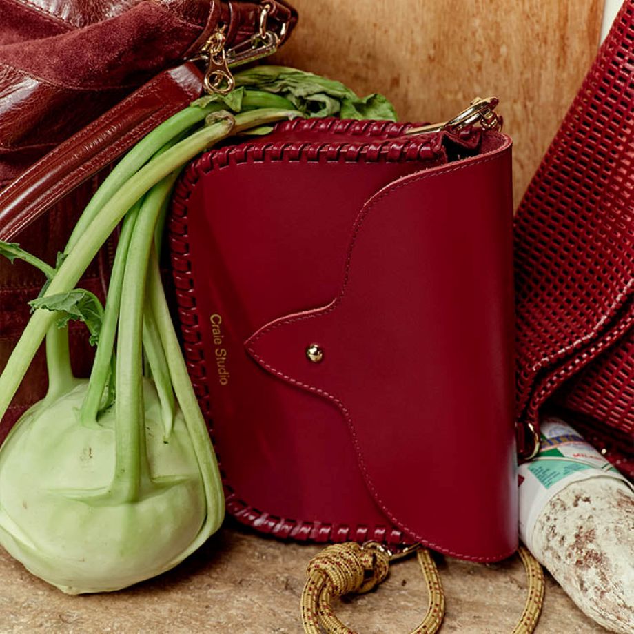 Craie Studio West Crossbody Bag - Cherry