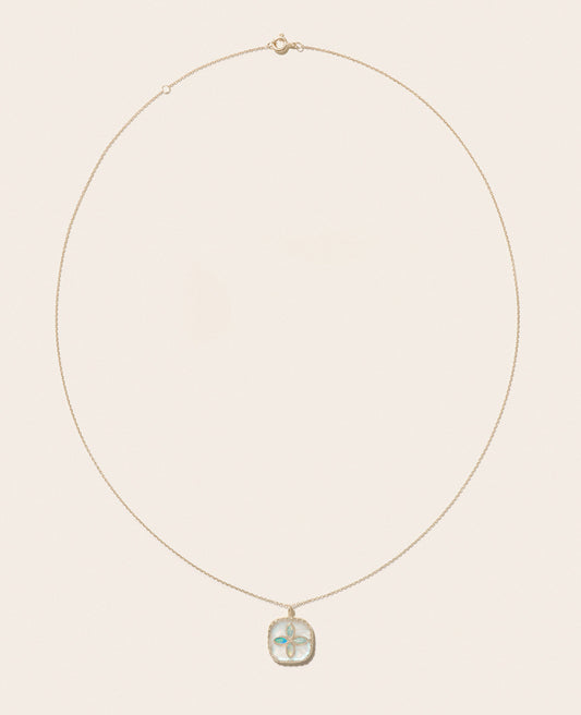 Pascale Monvoisin Bowie Necklace - Moonstone/Opal