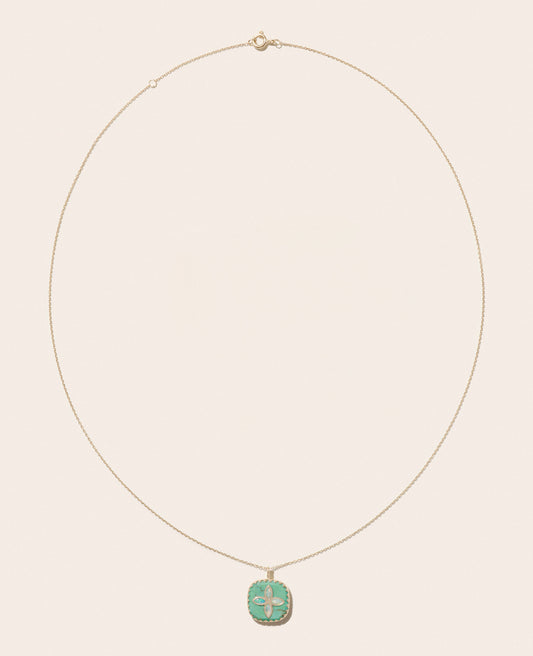 Pascale Monvoisin Bowie Necklace - Turquoise/Opal