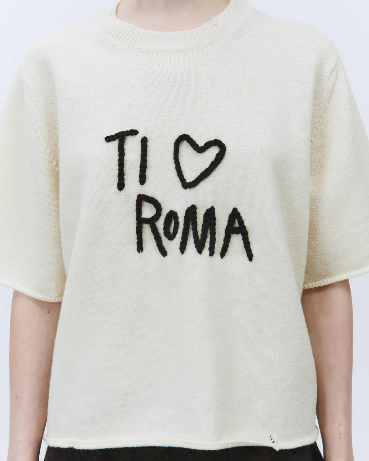 Alysi Ti Amo Roma Sweater - Off White