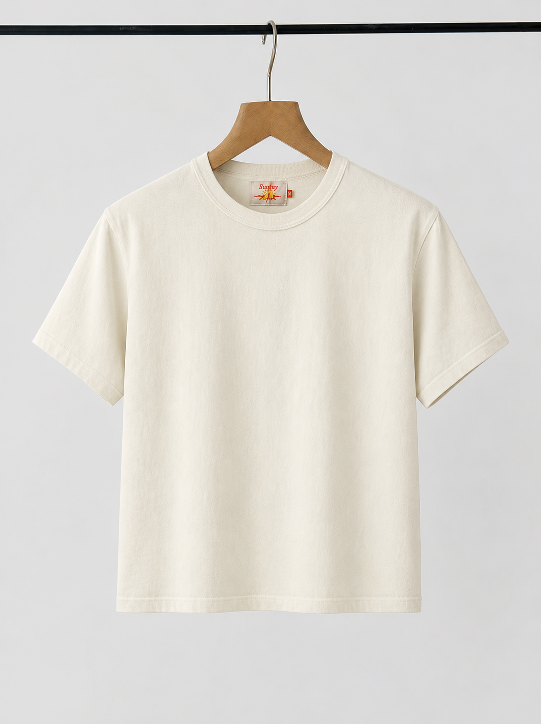 Sunray Hi'aka Short Sleeve T-Shirt - Off-White