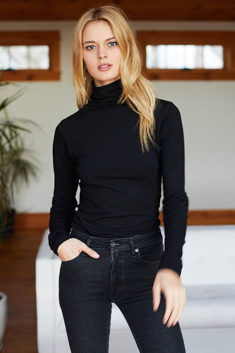 Emerson Fry Little Turtleneck - Black
