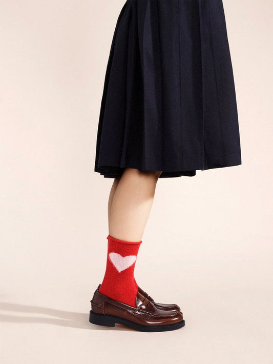 Hansel from Basel Love Cashmere Sock - Red