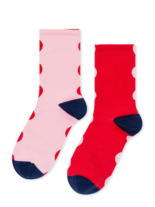 Hansel from Basel Gemini Sporty Crew Sock - Red