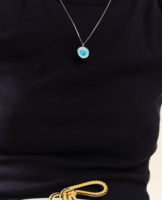 Pascale Monvoisin Hydra Pendant - Blue