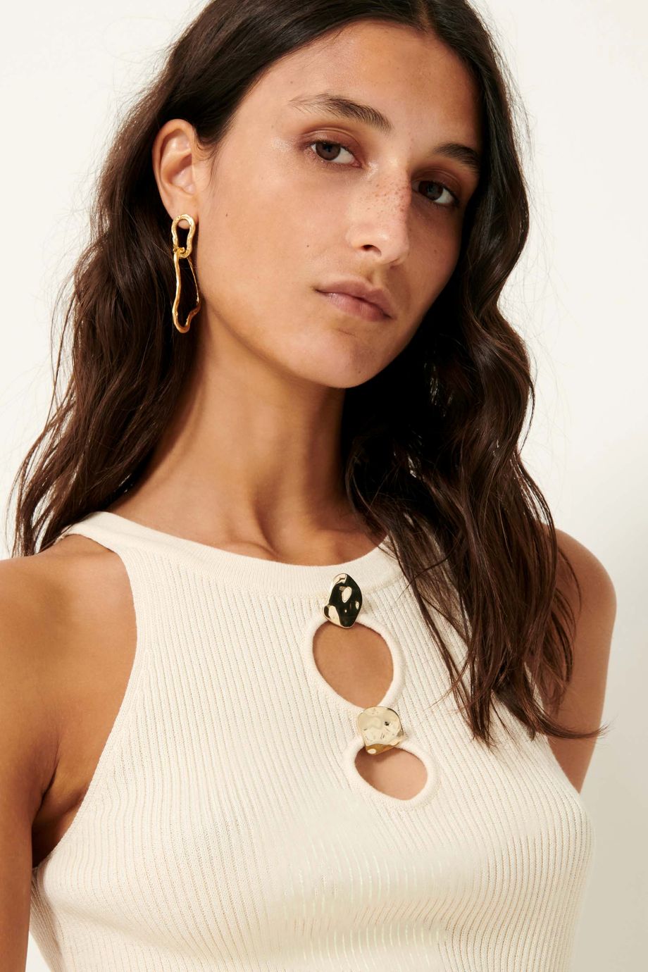 Sessun Lona Tank Top - Fleur de Sel