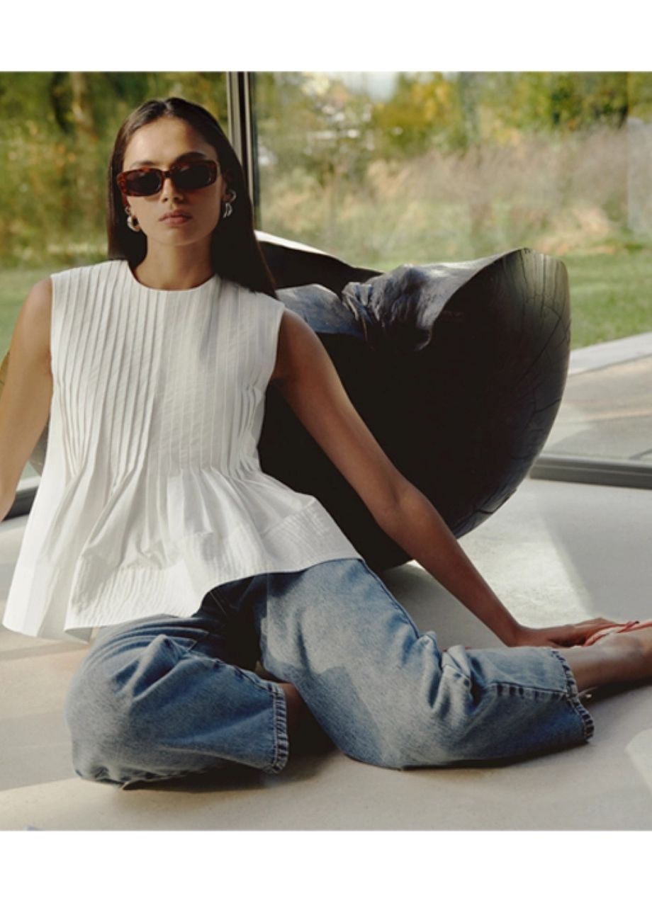 Suncoo Luigi Top - Blanc Casse