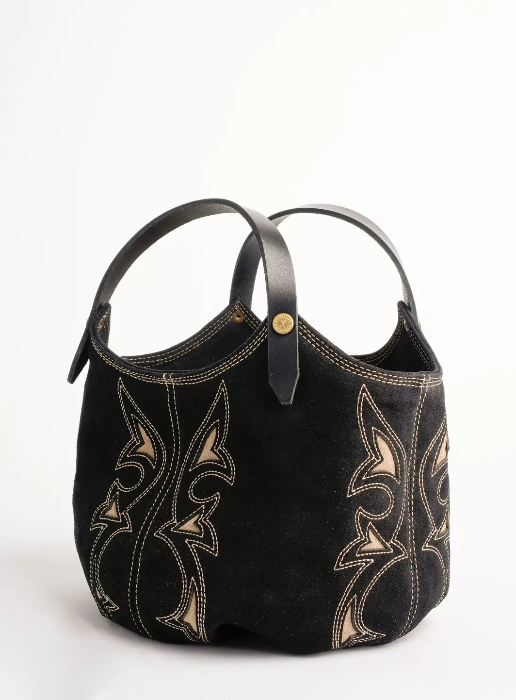 Penelope Chilvers Mini Pillow Paloma Bag - Black/Taupe