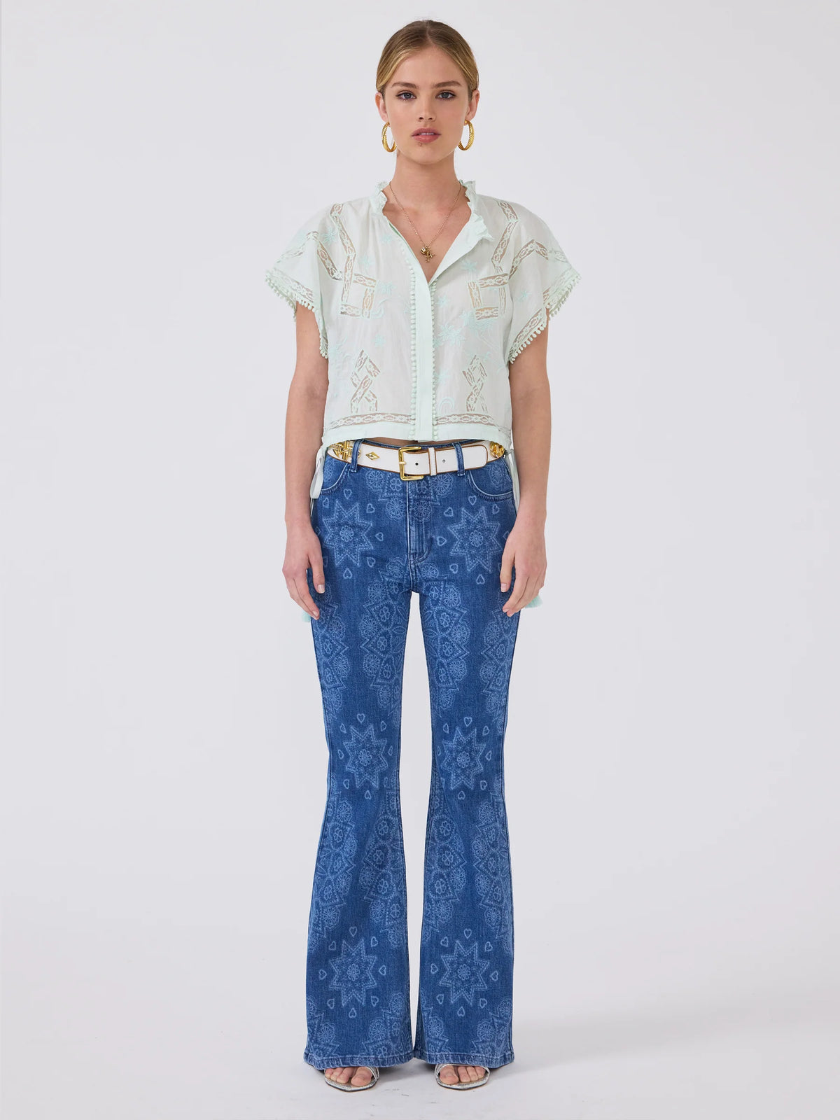 Hayley Menzies Grace Top - Mint