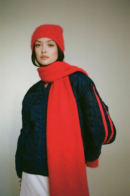 Sloppy Seconds Liner "Track" Jacket - Navy/Red