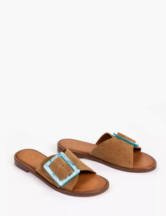 Penelope Chilvers Biarritz Slide - Tan