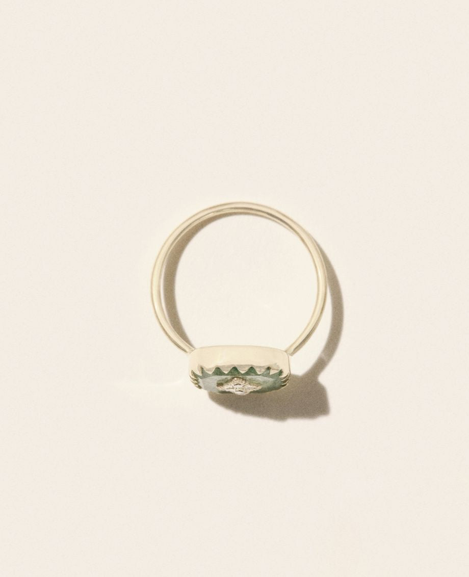 Pascale Monvoisin Pierrot Ring- Aventurine Quartz