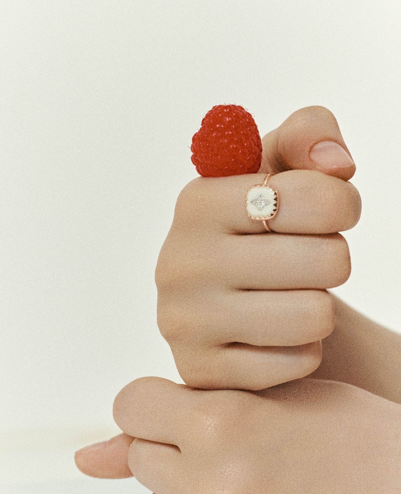 Pascale Monvoisin Pierrot Ring - White