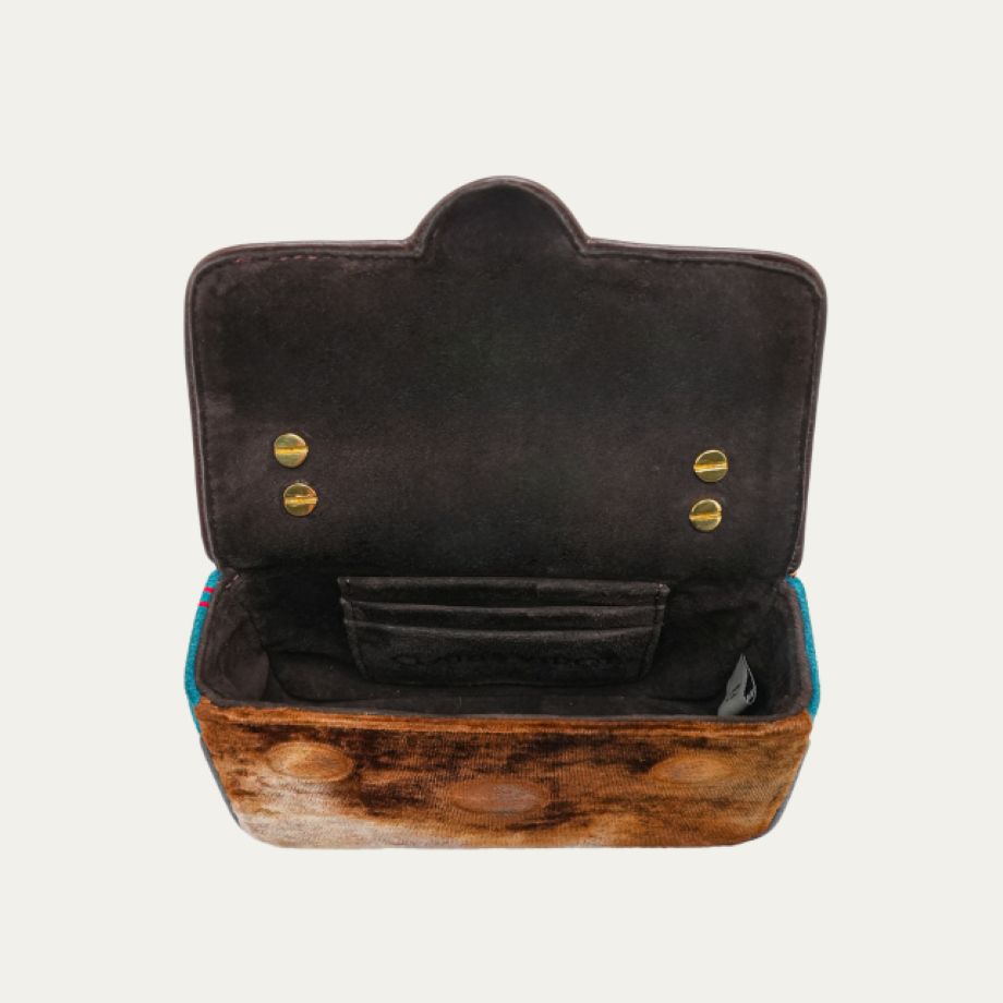 Claris Voirot Velvet Mini Ava Crossbody Bag - Terracielo
