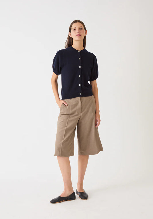 DemyLee Zoe Cashmere Cardigan - Navy