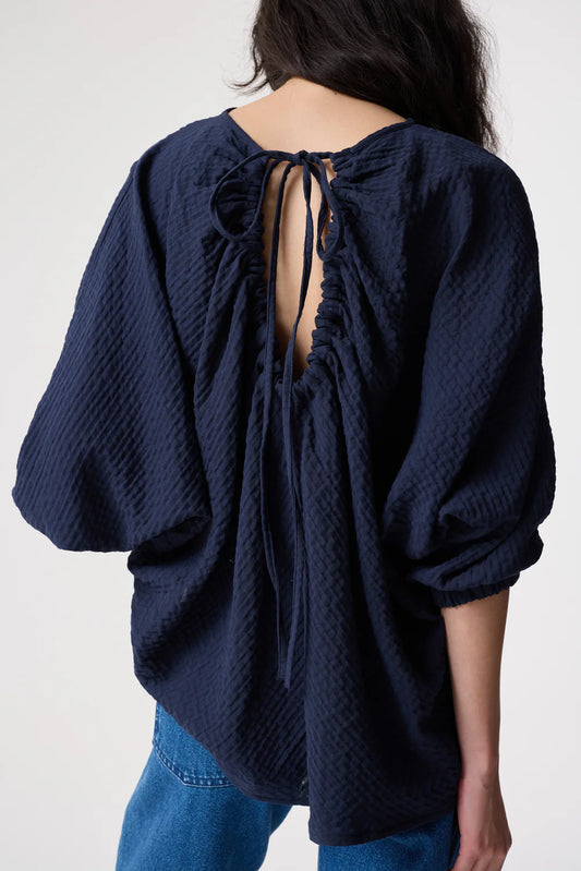 AKYN Arabella Top - Navy