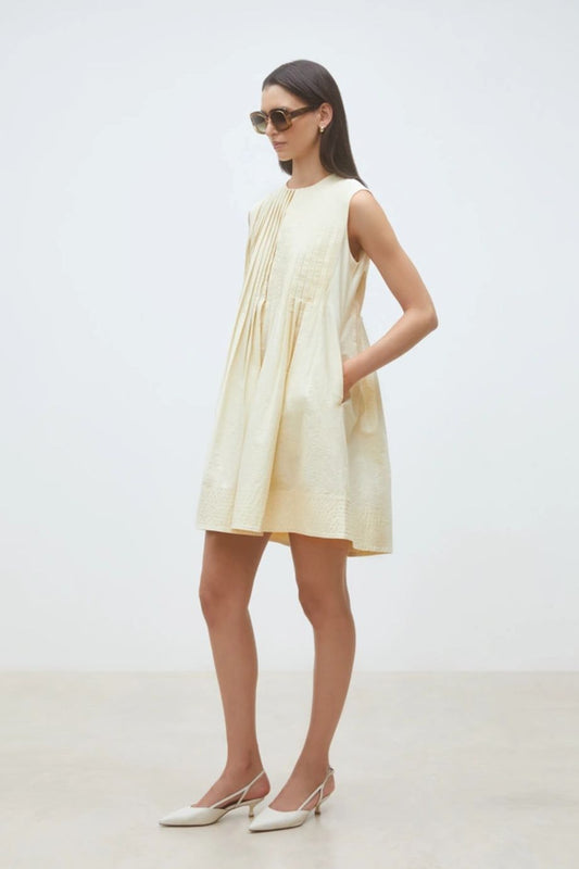 Suncoo Conely Dress - Jaune