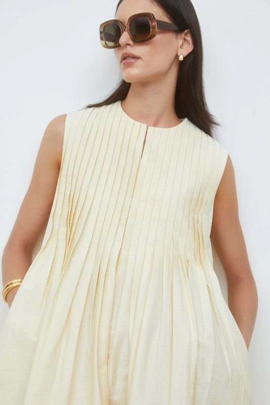 Suncoo Conely Dress - Jaune