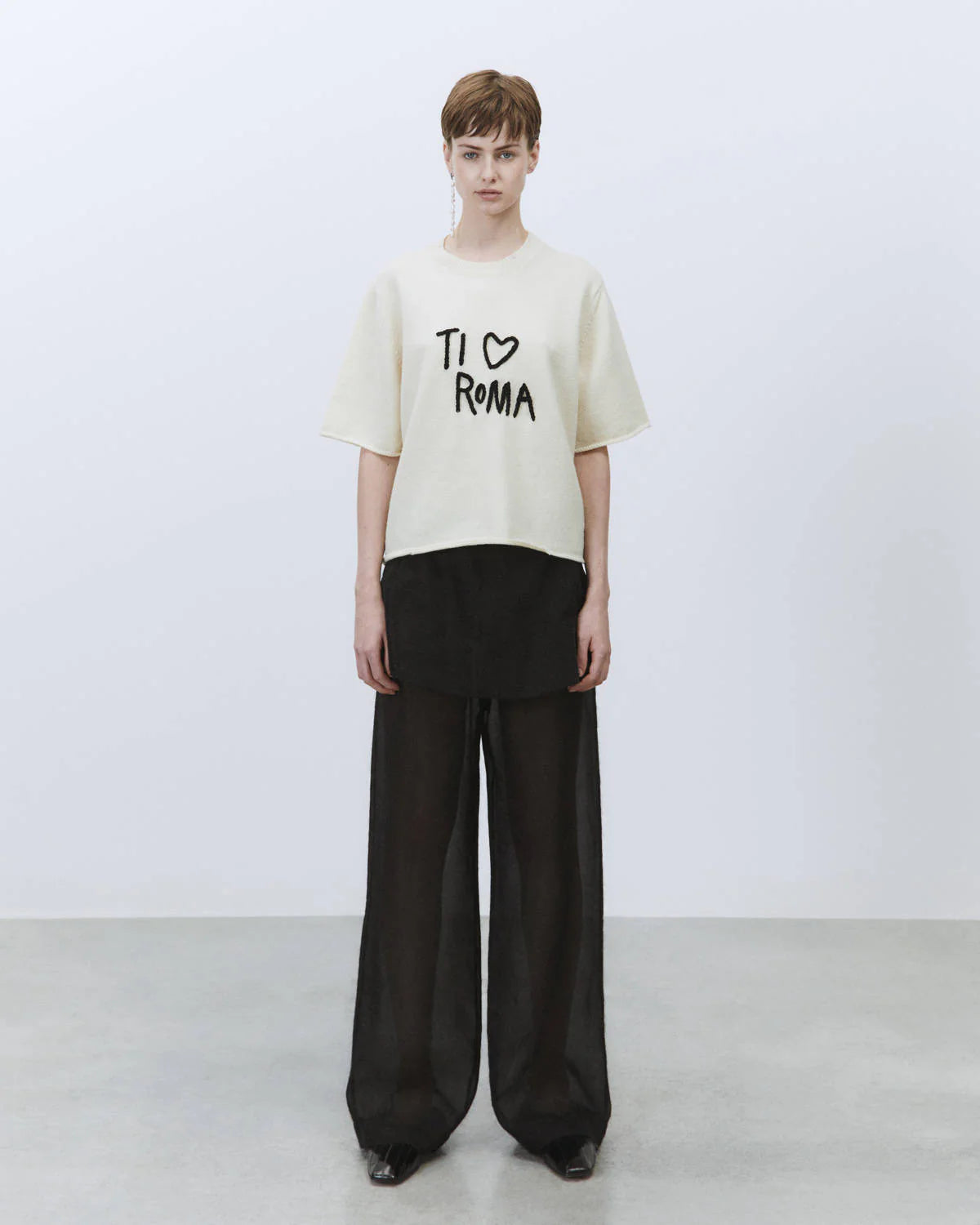 Alysi Ti Amo Roma Sweater - Off White