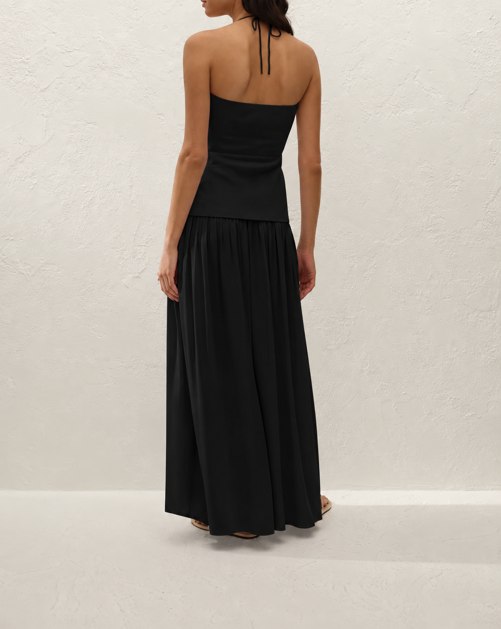 Faithfull Notte Maxi Dress - Black
