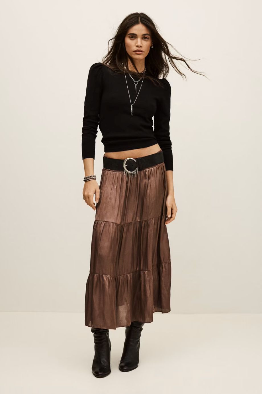 ba&sh Camyla Skirt - Pink