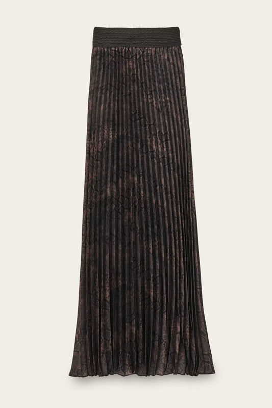 ba&sh Spice Skirt - Marron