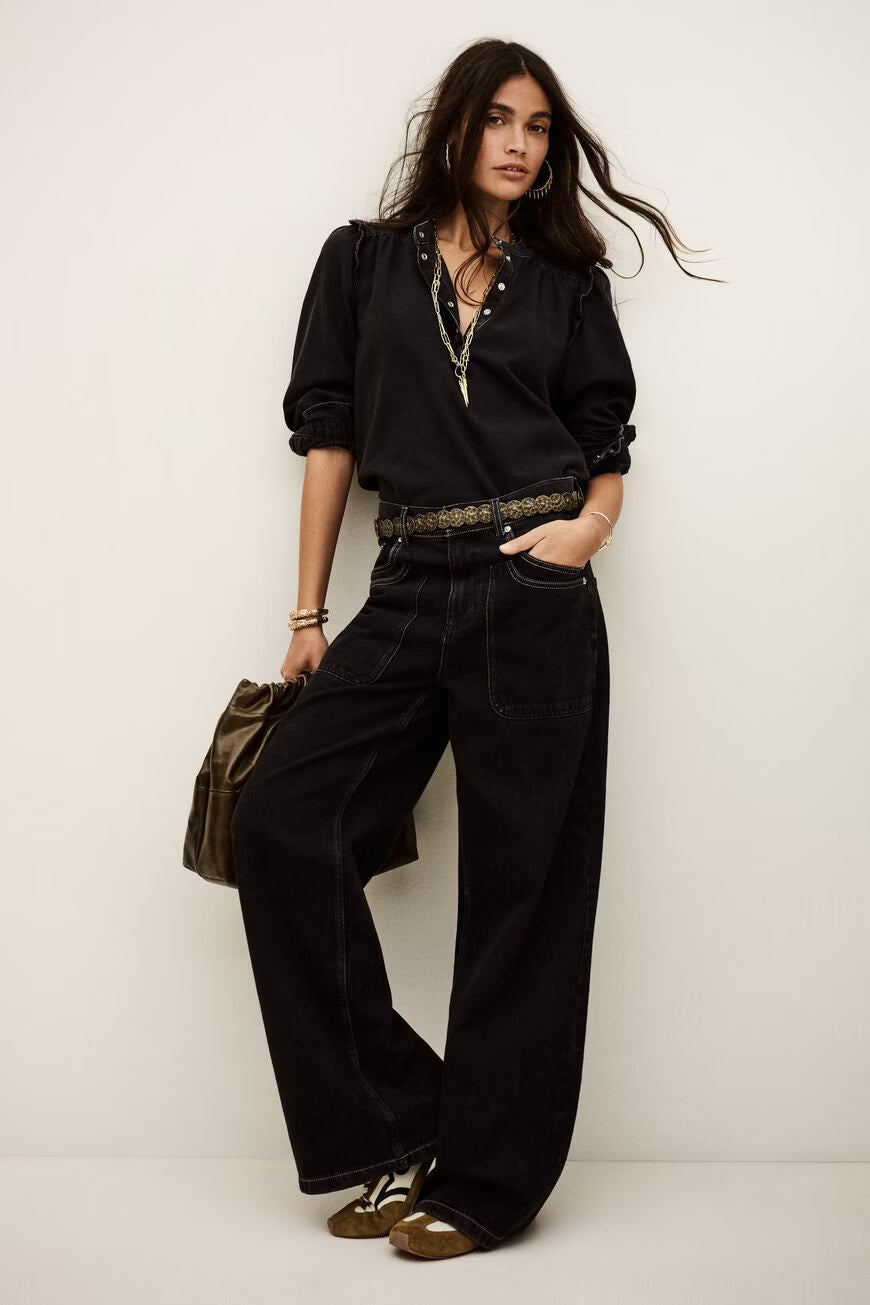 ba&sh Mio Top - Blackstone