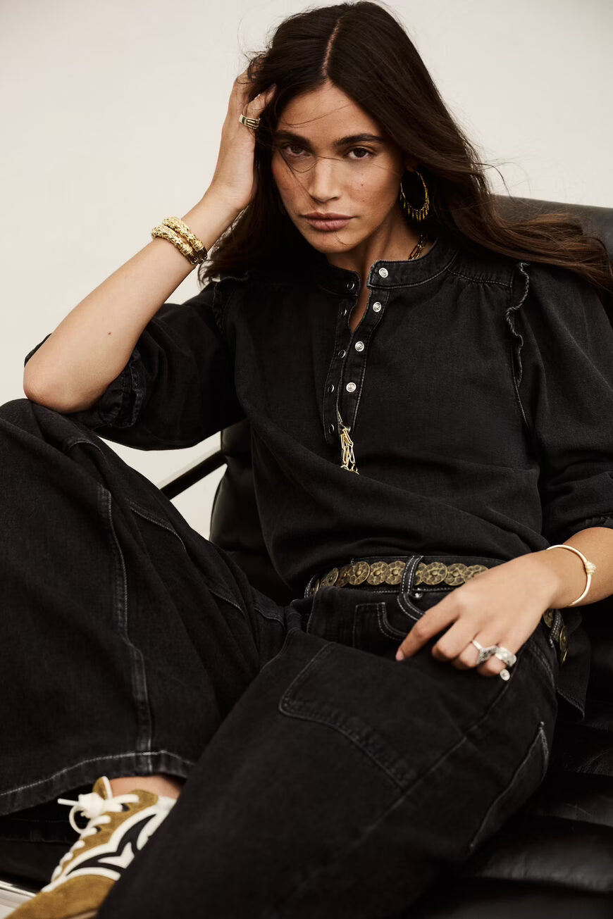 ba&sh Mio Top - Blackstone