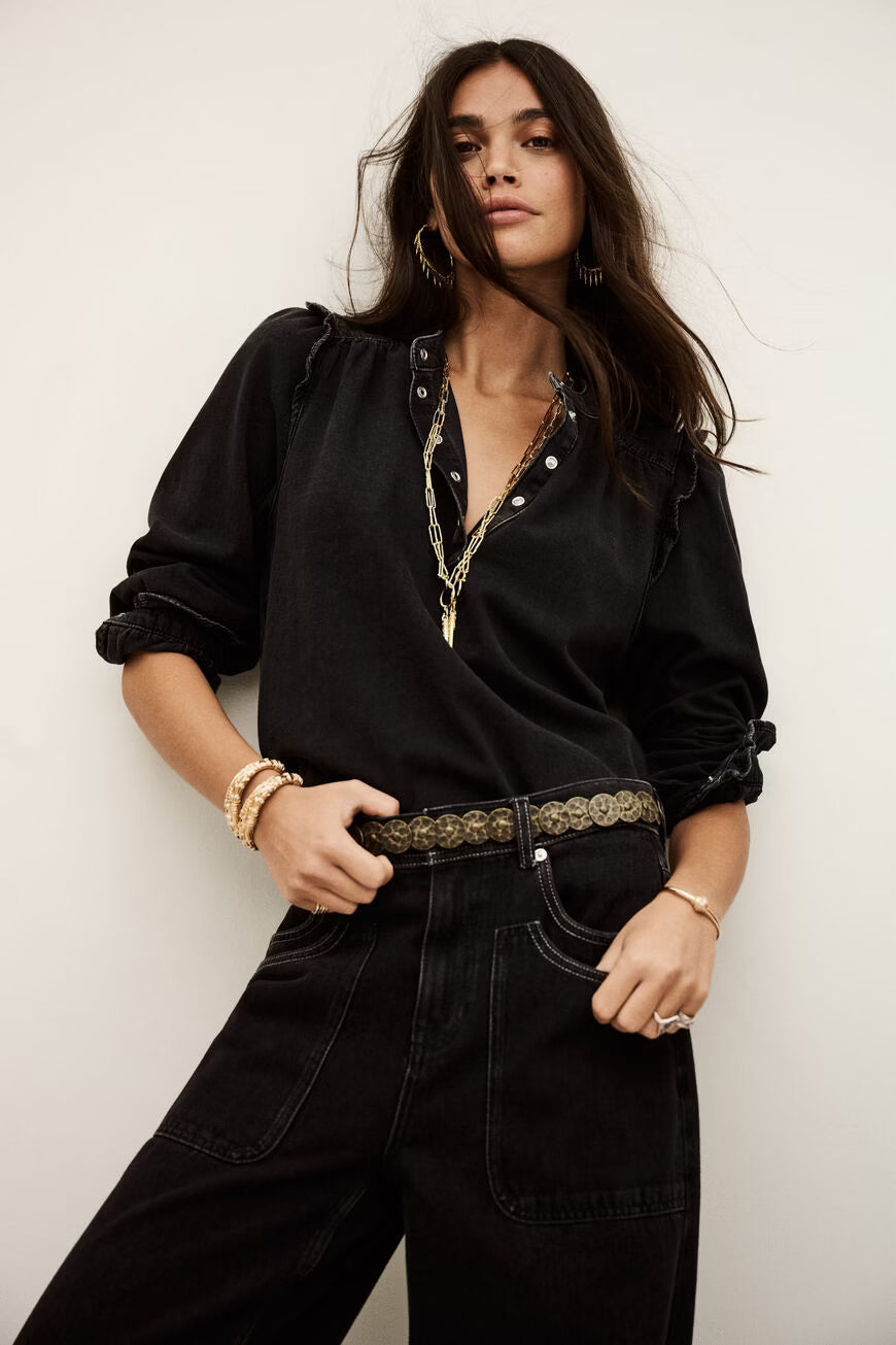 ba&sh Mio Top - Blackstone