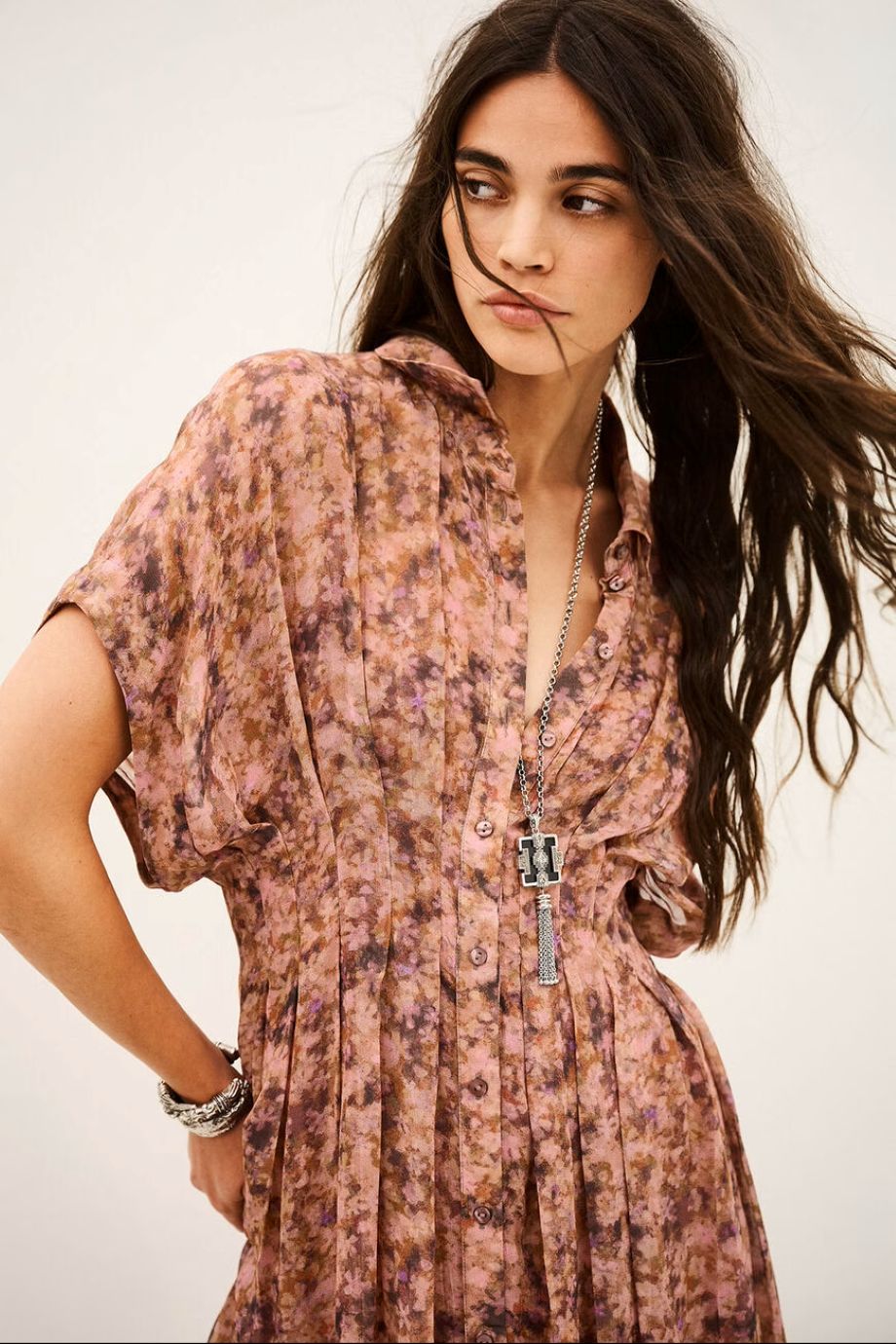 ba&sh Adena Dress - Rose