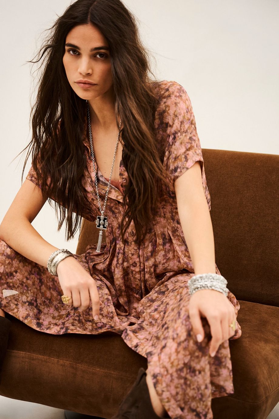 ba&sh Adena Dress - Rose
