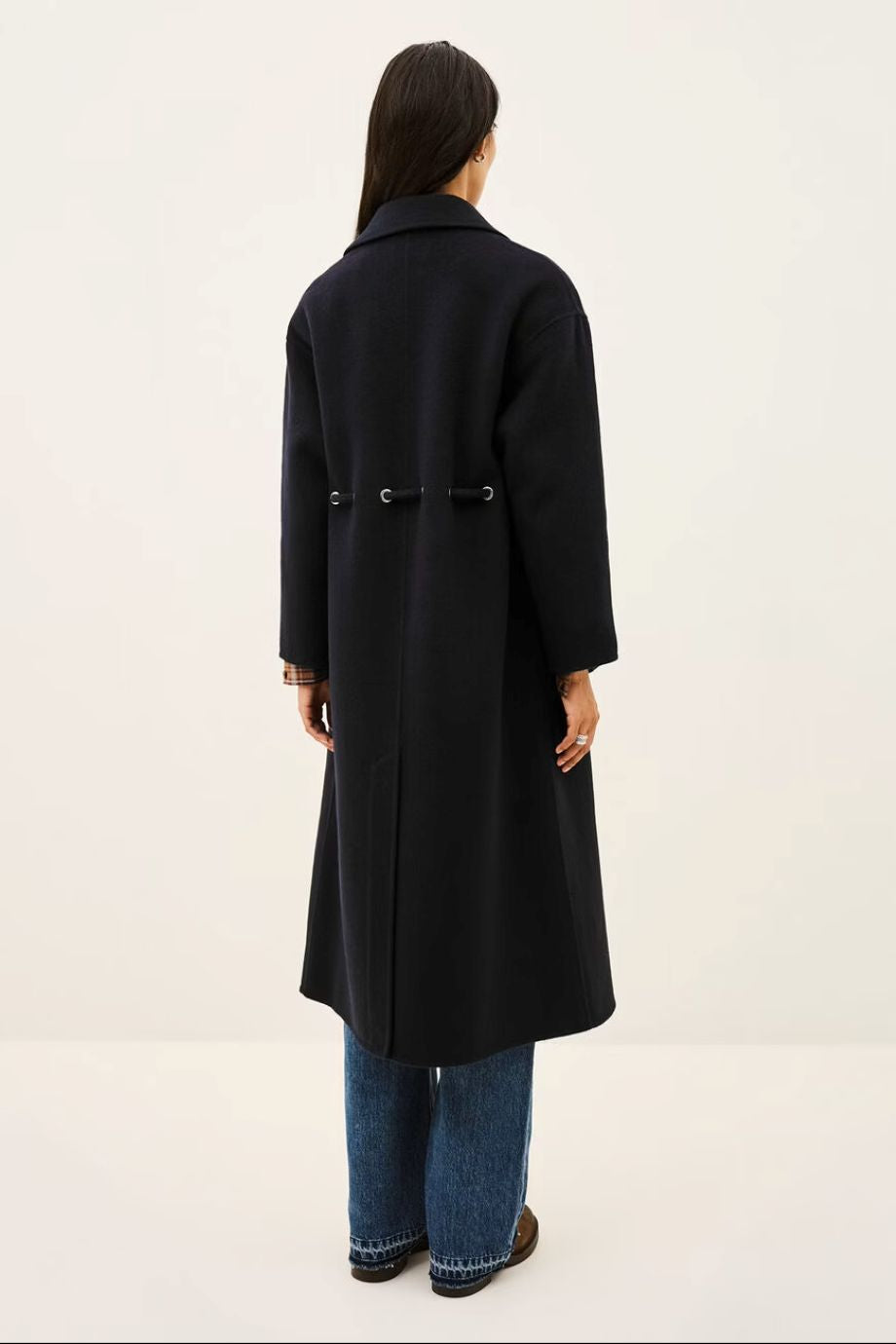 ba&sh Kate Coat - Encre