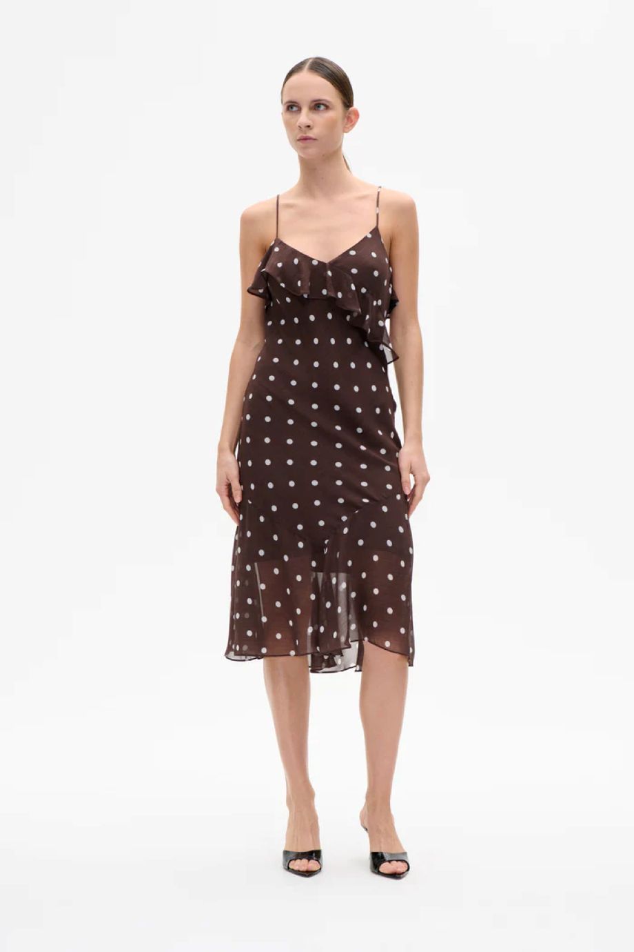 Baum und Pferdgarten Allis Dress - Coffee Bean Dot