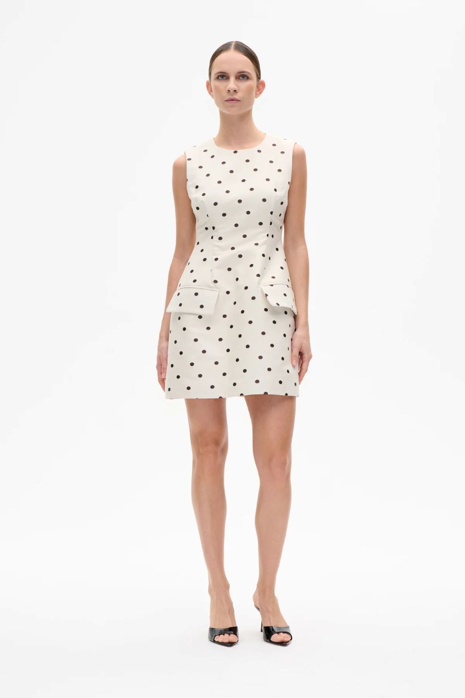 Baum und Pferdgarten Amayah Dress - Egret Creme Dot