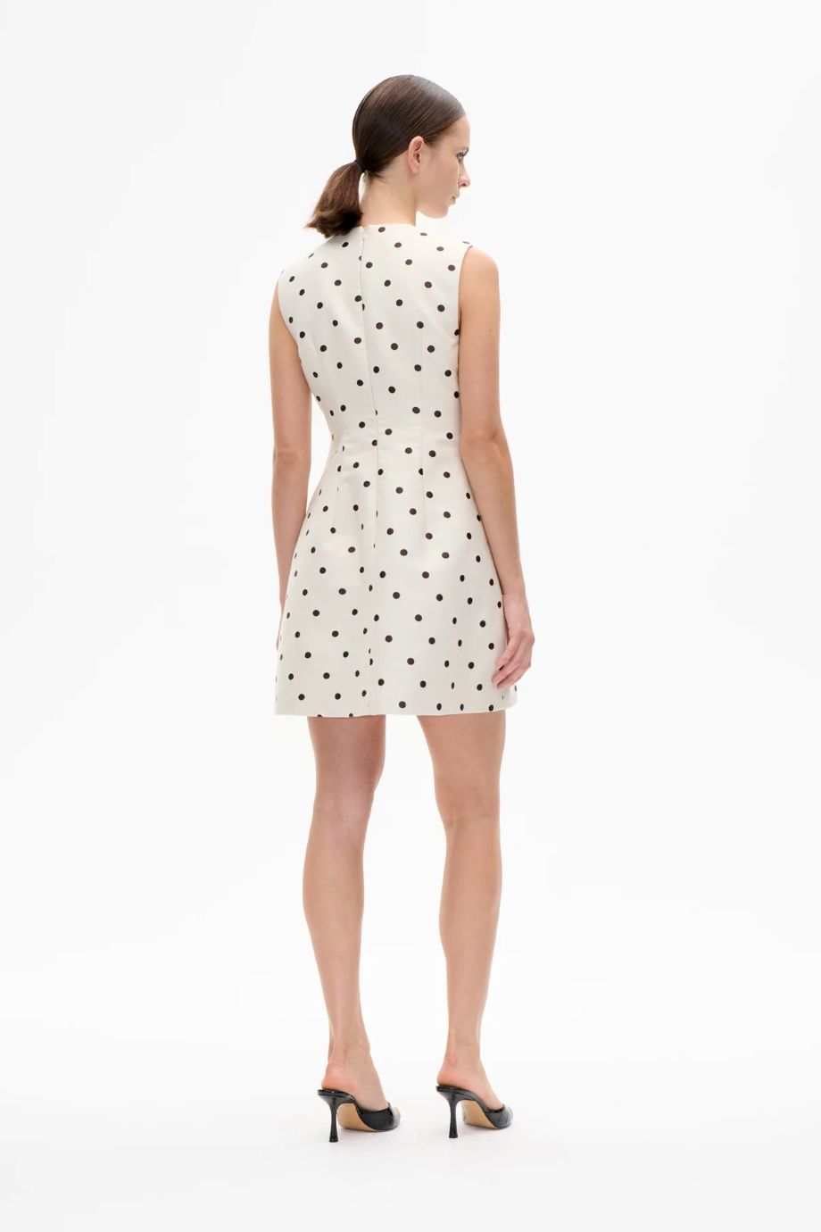 Baum und Pferdgarten Amayah Dress - Egret Creme Dot