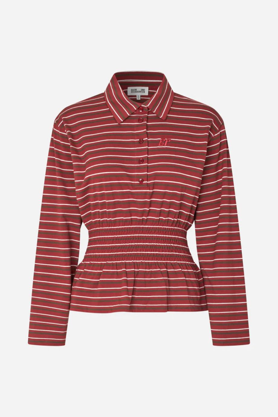 Baum und Pferdgarten Josefin Shirt - Syrah Red Stripe