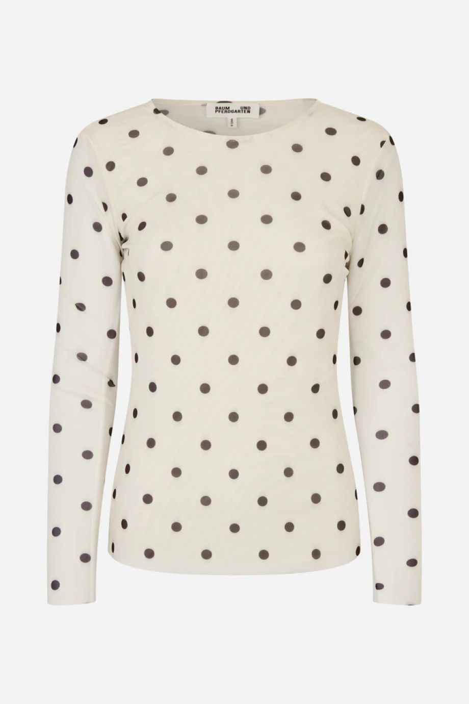 Baum und Pferdgarten Jodie Shirt - Egret Creme Dot