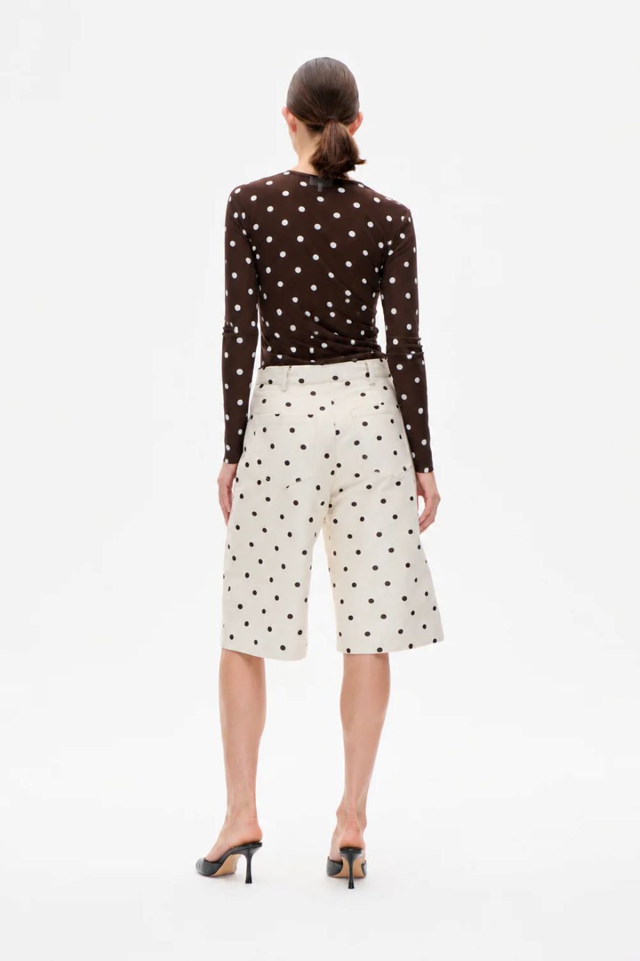 Baum und Pferdgarten Jodie Shirt - Coffe Bean Dot