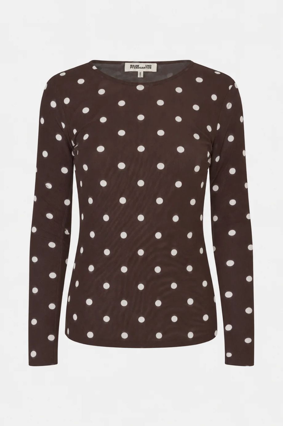 Baum und Pferdgarten Jodie Shirt - Coffe Bean Dot