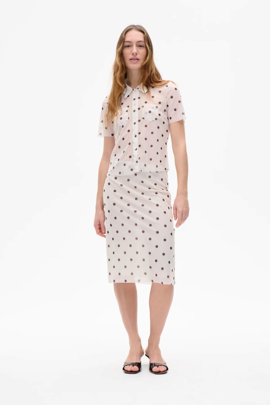 Baum und Pferdgarten Jonie Shirt - Egret Creme Dot