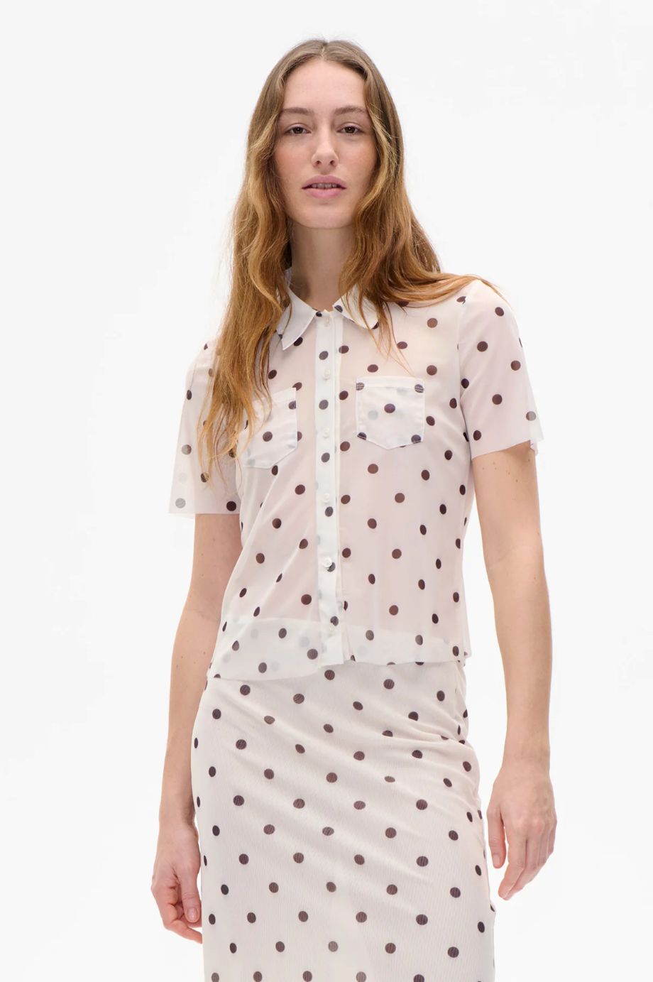Baum und Pferdgarten Jonie Shirt - Egret Creme Dot