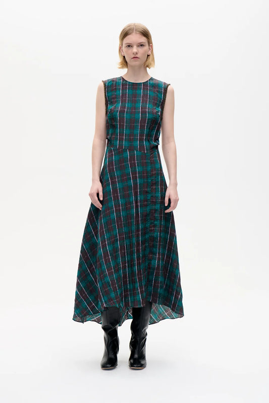 Baum und Pferdgarten Atina Dress - Brown/Green