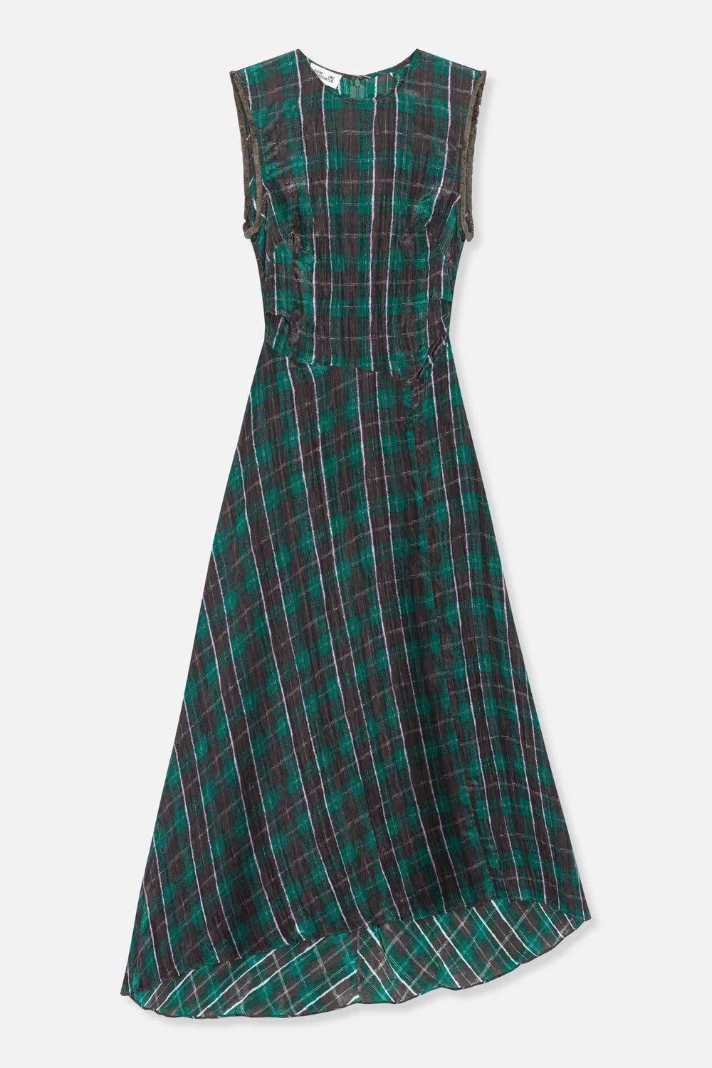 Baum Und Pferdgarten Atina Dress - Brown Green Check