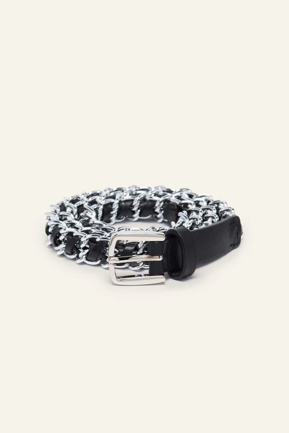ba&sh Brooke Metal Belt - Grey