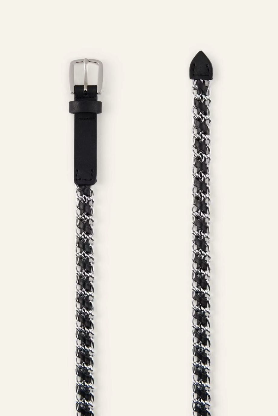 ba&sh Brooke Metal Belt - Grey