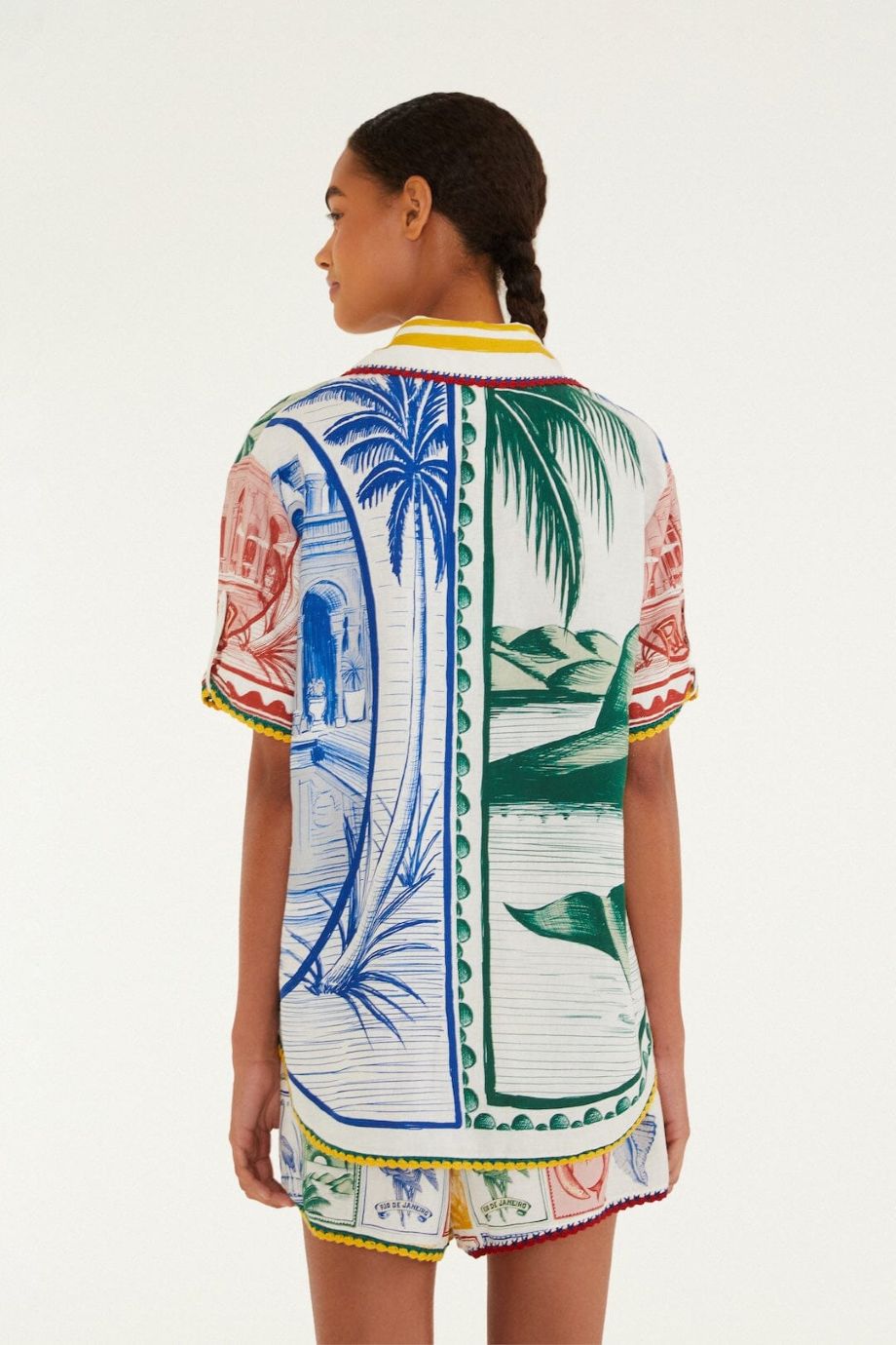 Farm Rio Brasil Vintage Shirt - Off-White