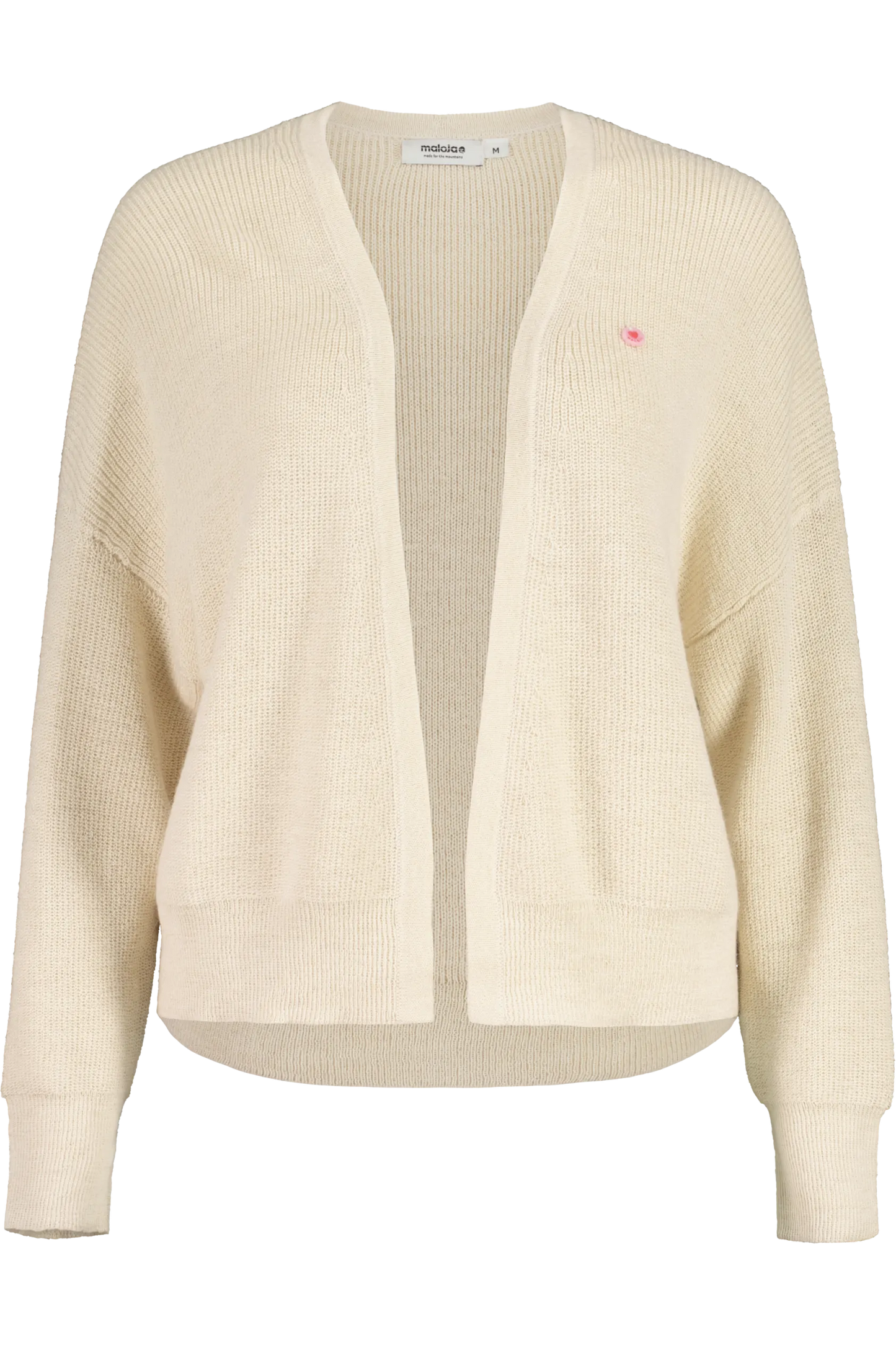 Maloja Illimani Alpaca Knit Cardigan - Shaded White