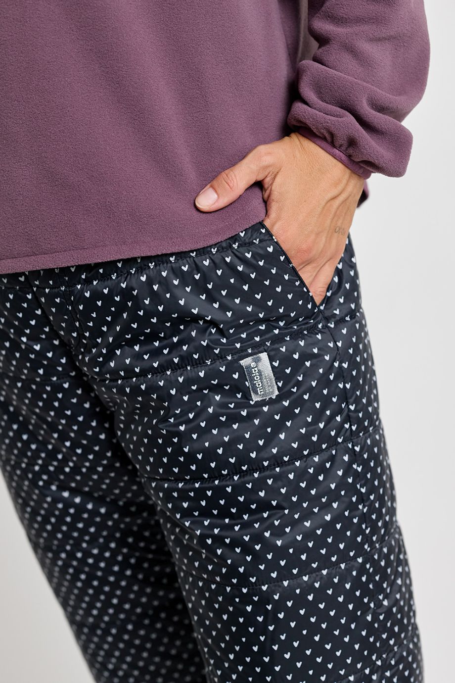 Maloja ShiraM Puffer Pant - Black Hearts